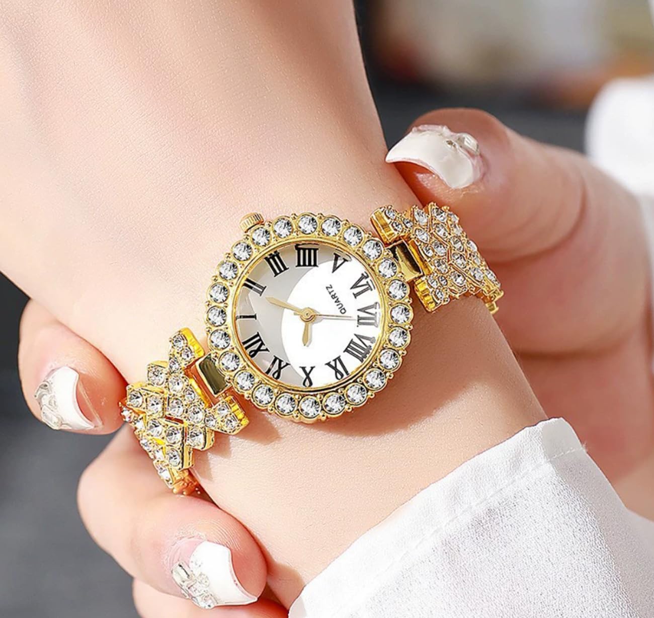 CdyBox CdyBox Wholesale Women Alloy Steel Band Quartz Wristwatches 6 Pack Assorted Dress Watches - View 4 of 9