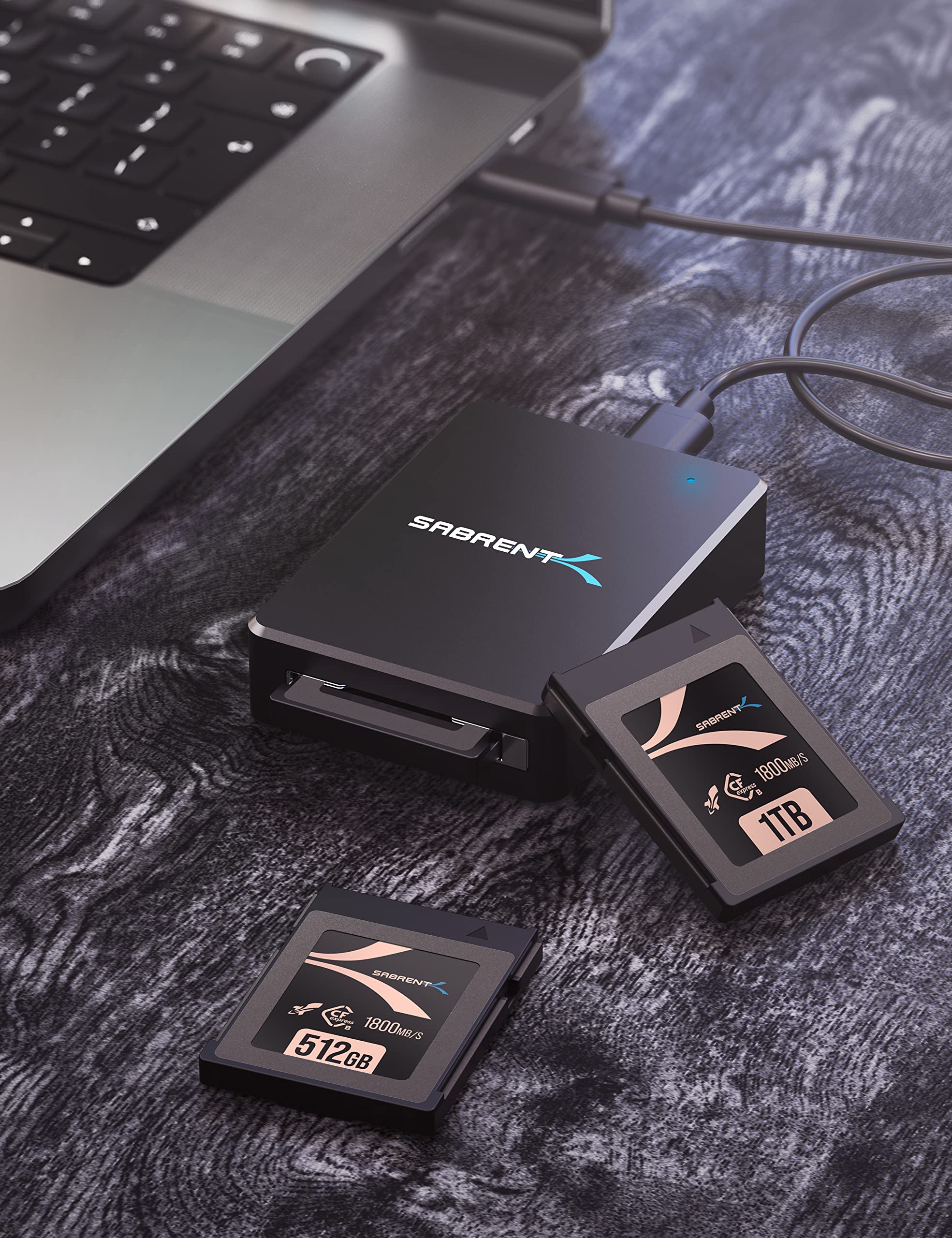 SABRENT SABRENT Rocket CFX PRO 2TB CFexpress Type B Card - 1800MB/s Read, 1700MB/s Write Speed (CF-XXIT-2TB) - View 7 of 7