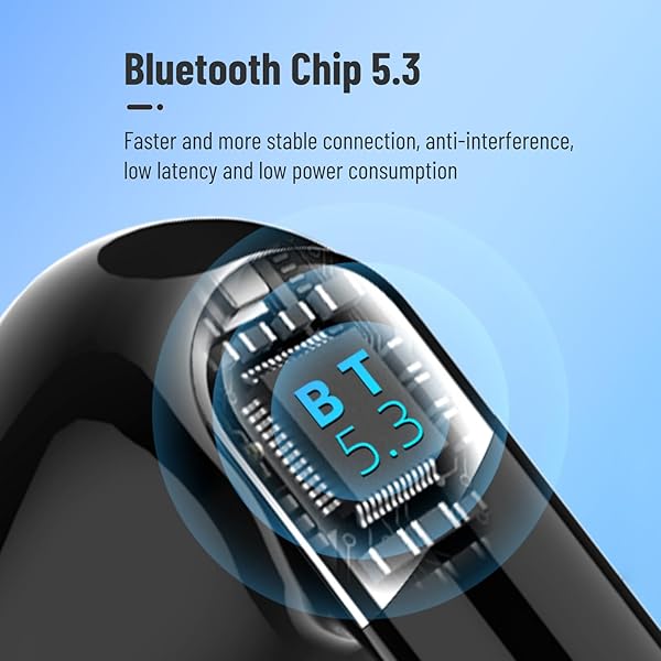 Diyeeni Language Translator Earbuds Bluetooth Earphones Support 144 Languages Voice Translation Devices with APP and Transparent Case Black - View 5 of 11