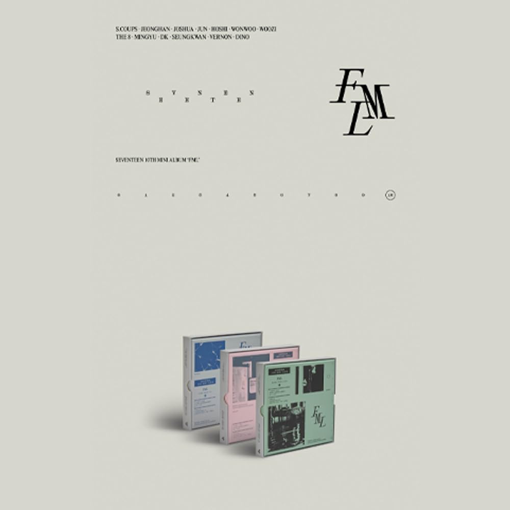 Genie Music Seventeen 10th Mini Album FML A Version Official Release Best Kpop Music Collection - View 2 of 7