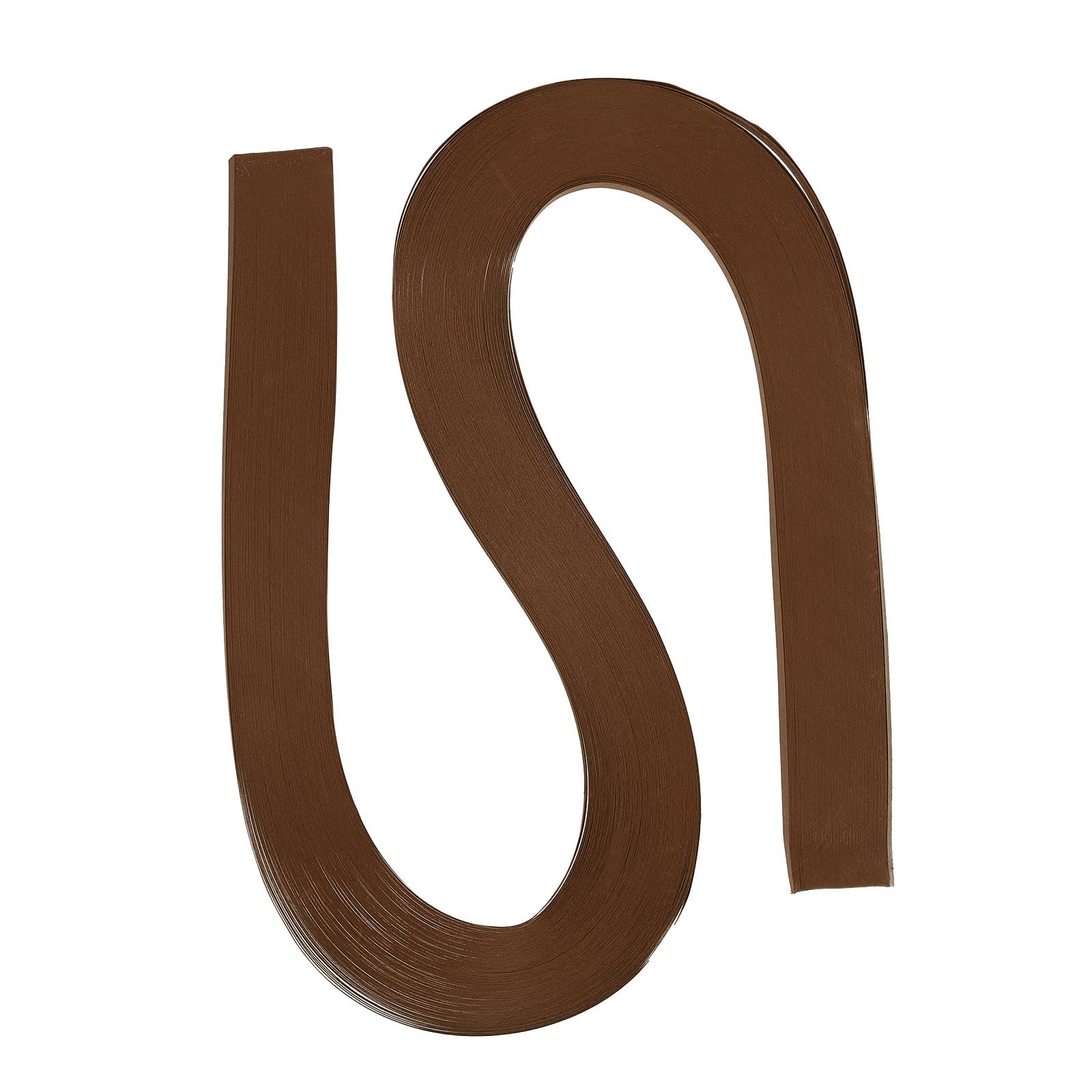 PATIKIL Quilling Strips Paper 120pcs 3 16"(5mm) 54cm Origami Paper Quilling Strip for Art DIY Hand Craft Christmas Coffee Color