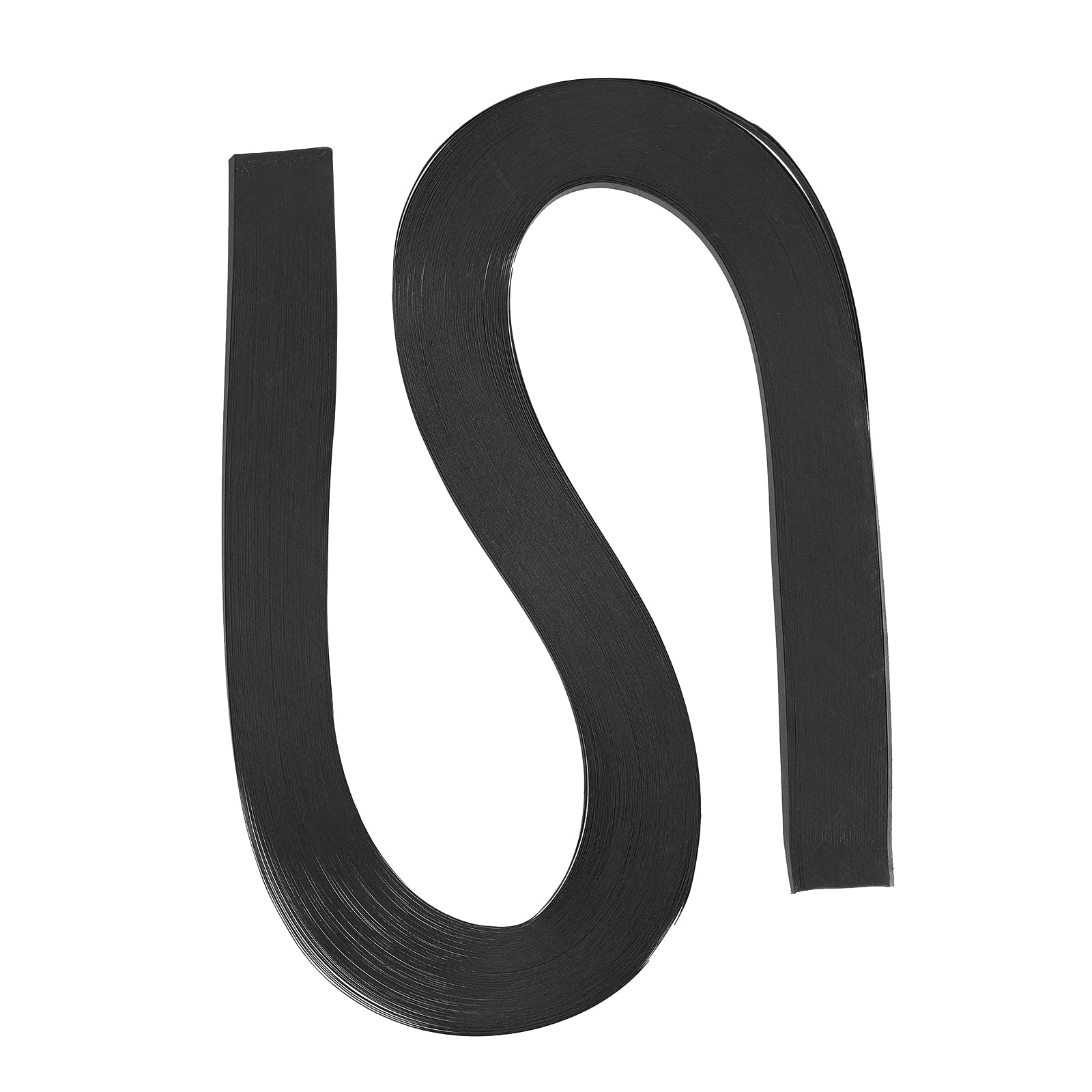 PATIKIL Quilling Strips Paper 120pcs 3 16"(5mm) 54cm Origami Paper Quilling Strip for Art DIY Hand Craft Christmas Black