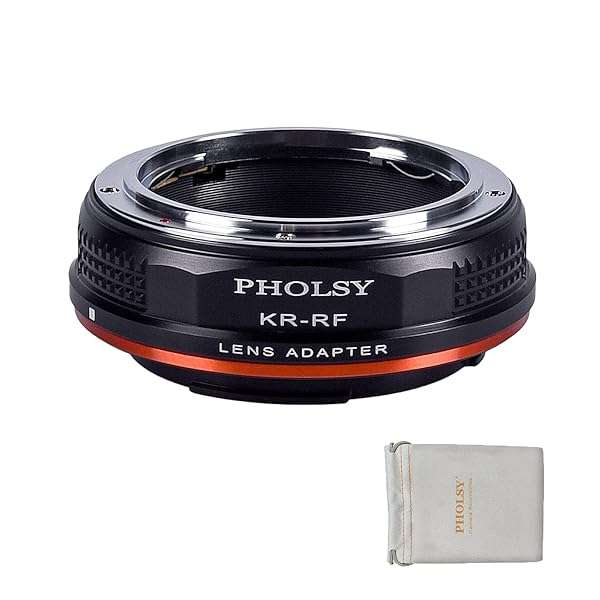 PHOLSY PHOLSY Lens Mount Adapter: Konica AR to Canon EOS RF for R8, R6 Mark II, R5 & More