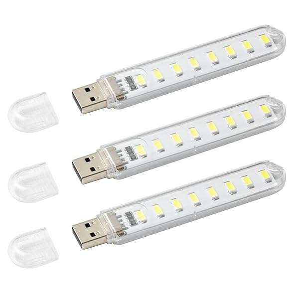 AJDPOI AJDPOI USB Reading Lamp - Mini Portable LED Keychain Light for Reading & Camping (3 Pack) - View 3 of 7