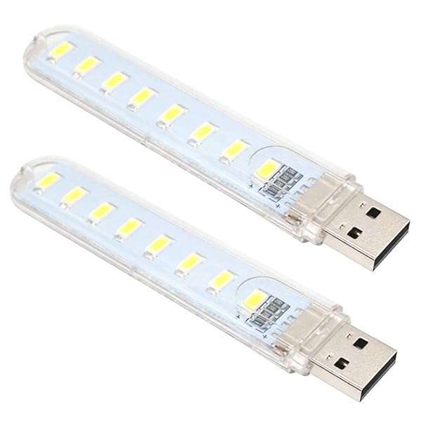 AJDPOI AJDPOI USB Reading Lamp - Mini Portable LED Keychain Light for Reading & Camping (3 Pack) - View 5 of 7