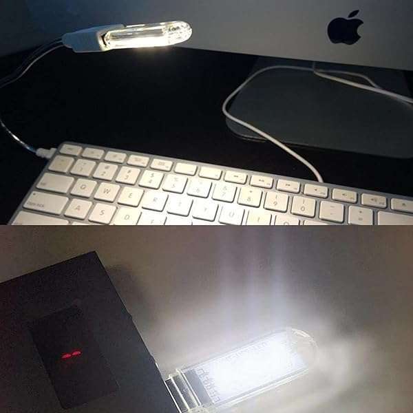 AJDPOI AJDPOI USB Reading Lamp - Mini Portable LED Keychain Light for Reading & Camping (3 Pack) - View 7 of 7