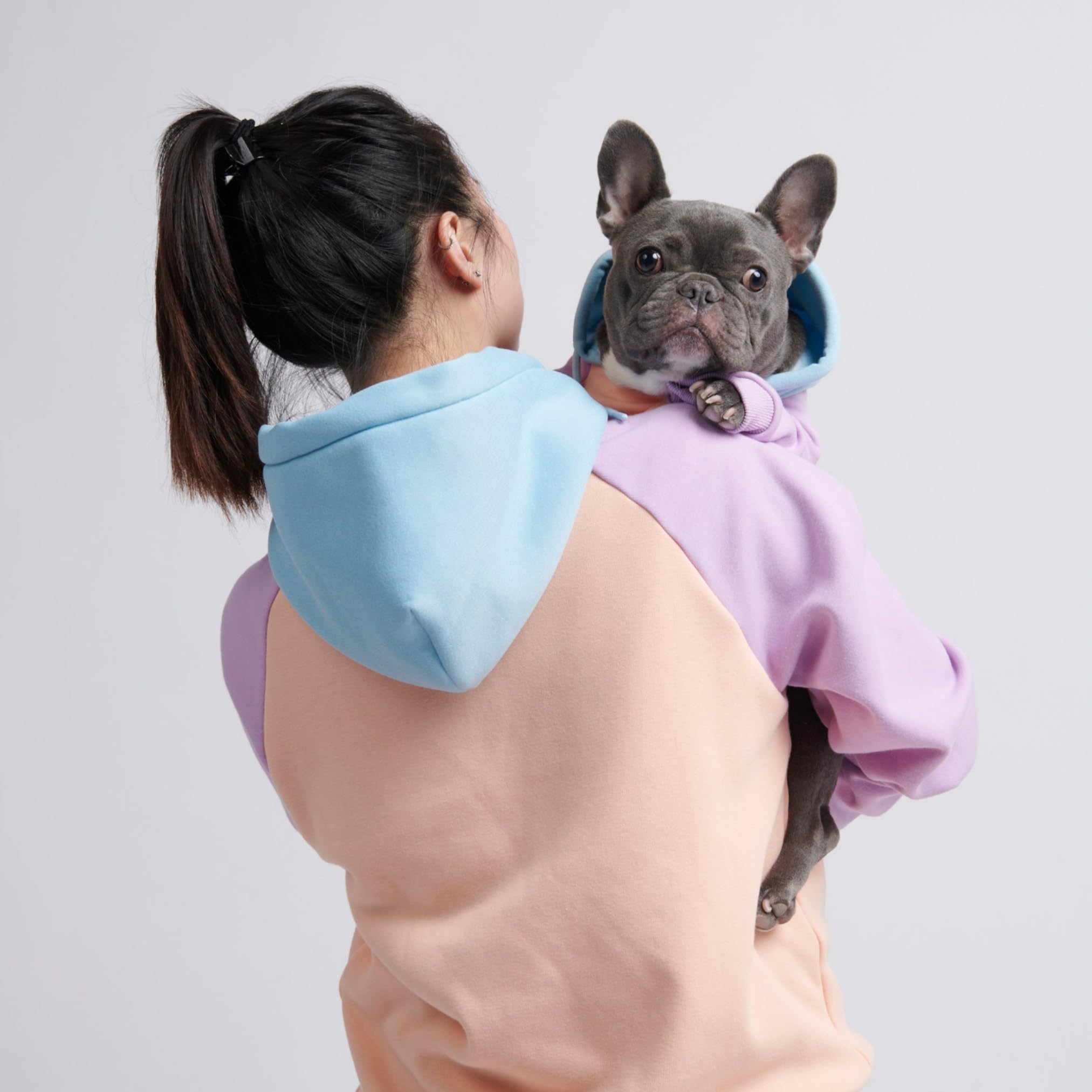 Spark Paws Spark Paws Dog Hoodie Premium Quality Buttery Soft Calming Fleece Interior for All Breeds Cotton Candy 2XL - View 6 of 6