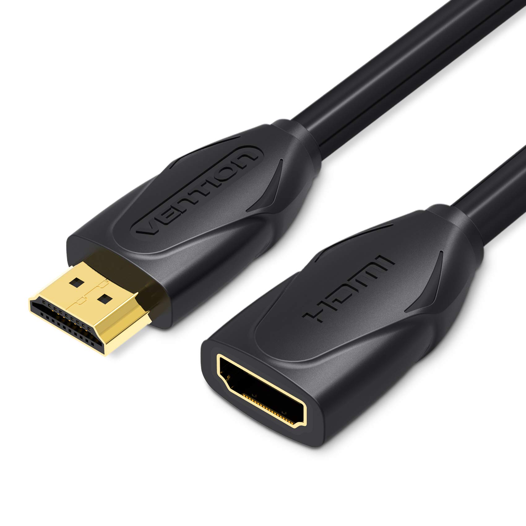 VENTION VENTION 15FT HDMI Extension Cable - 4K 60Hz Male to Female for TV, Roku, Xbox, PS5, Blu-Ray & More