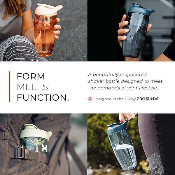 Promixx Promixx PURSUIT Protein Shaker Bottle: Premium Blender for Easy Protein Mixes & Supplements - View 4 of 11