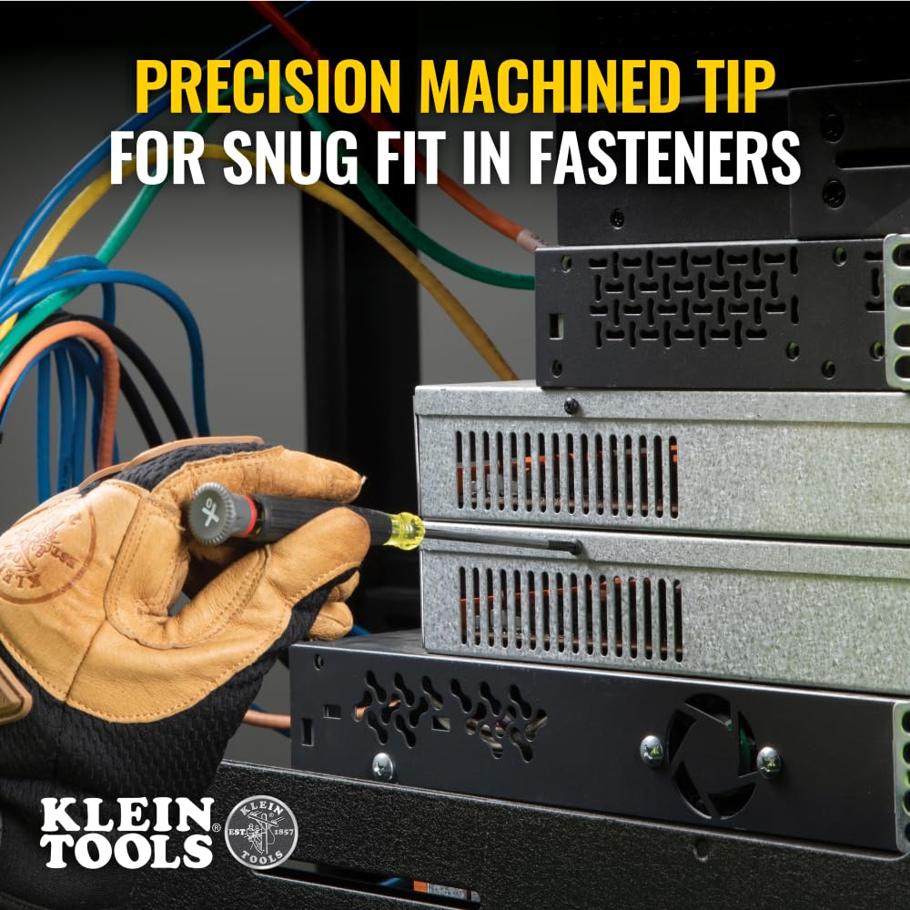 KLEIN TOOLS Klein Tools 85615 Mini Precision Screwdriver Set 4 Piece Ideal for Electronics Small Appliances Terminal Blocks - View 5 of 9