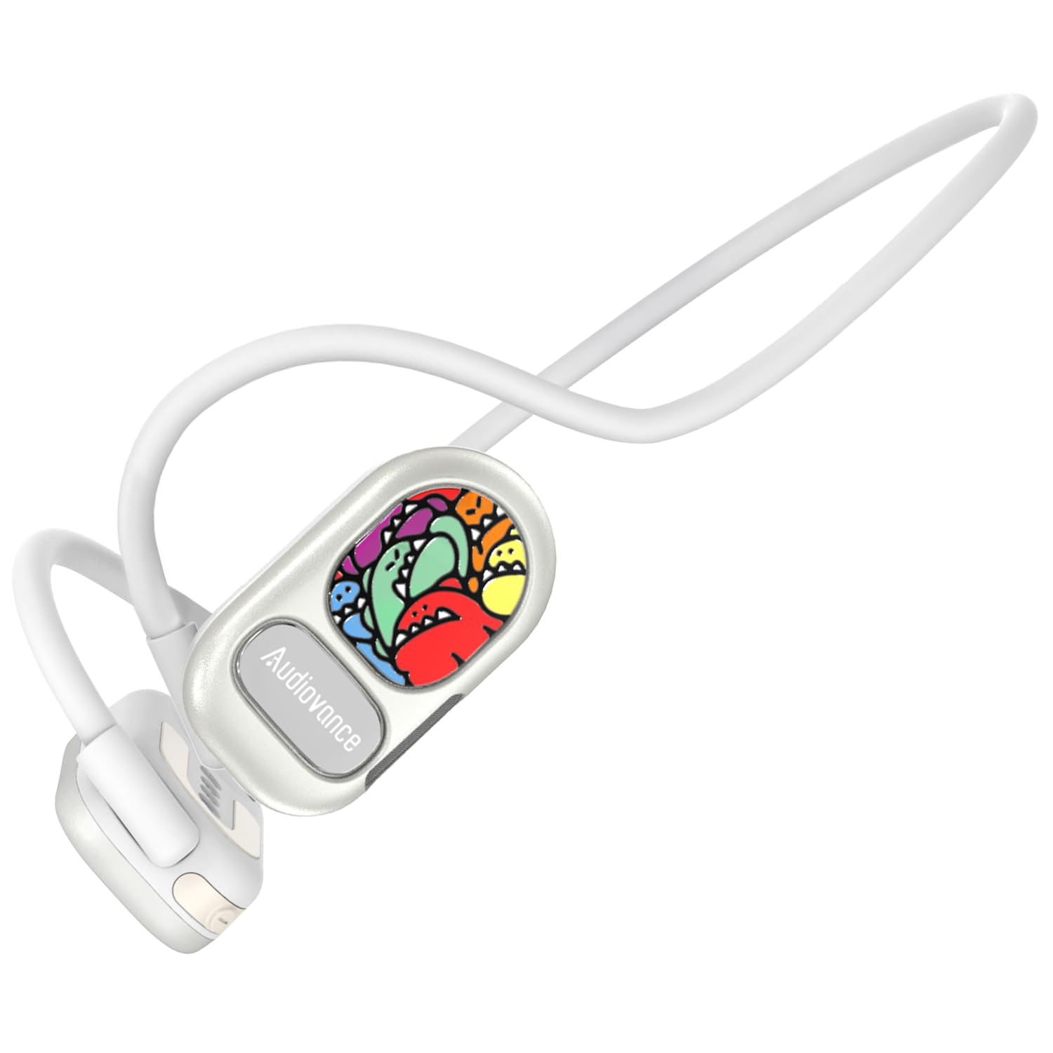 Audiovance OpenComfy CF201 Bluetooth Headphones for Running, Wireless Open Ear Headphones for Sports Gym Workout, Ultra Comfort, Premium Sound,