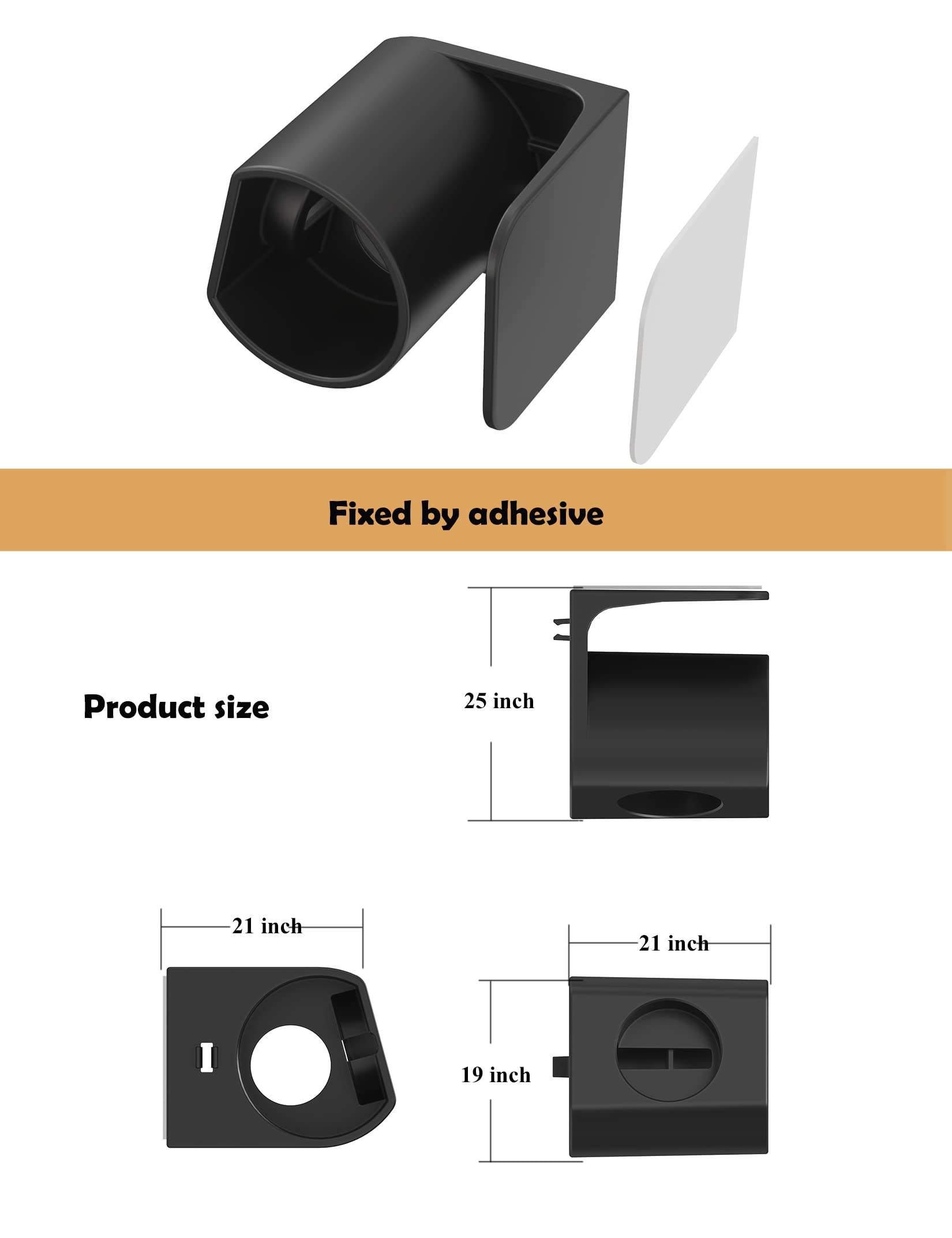 Wall Mount for Apple Watch Charger Stand for Apple Watch Ultra Series 8 SE2 7 6 SE 5 4 3 2 1 (49mm,45mm,44mm,42mm,41mm,40mm,38mm) Storage Organizer - View 4 of 6