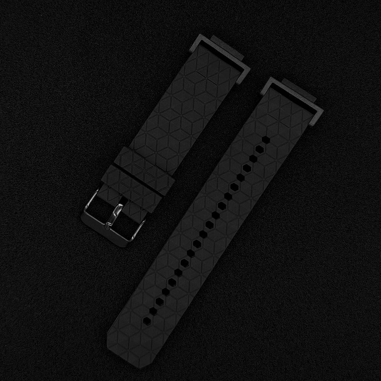 Abanen Abanen Silicone Watch Bands for Casio G-SHOCK DW-5600 8900 Sport Bicolor Waterproof Strap with Lightweight Connector for GA-100 GW-B5600 GB-5600 GW-6900 - View 6 of 8