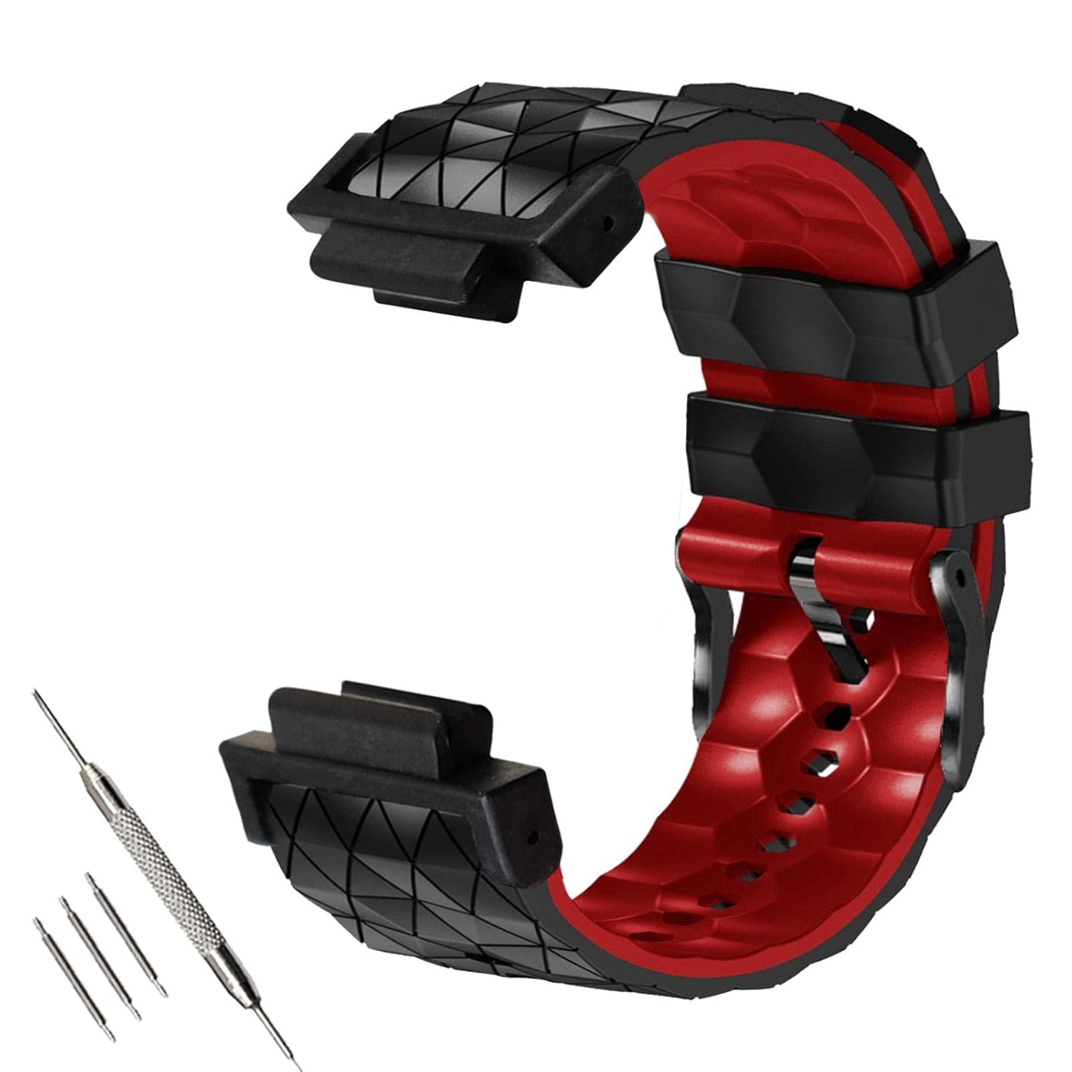 Abanen Abanen Silicone Watch Bands for Casio G-SHOCK DW-5600 8900 Sport Bicolor Waterproof Strap with Lightweight Connector for GA-100 GW-B5600 GB-5600 GW-6900