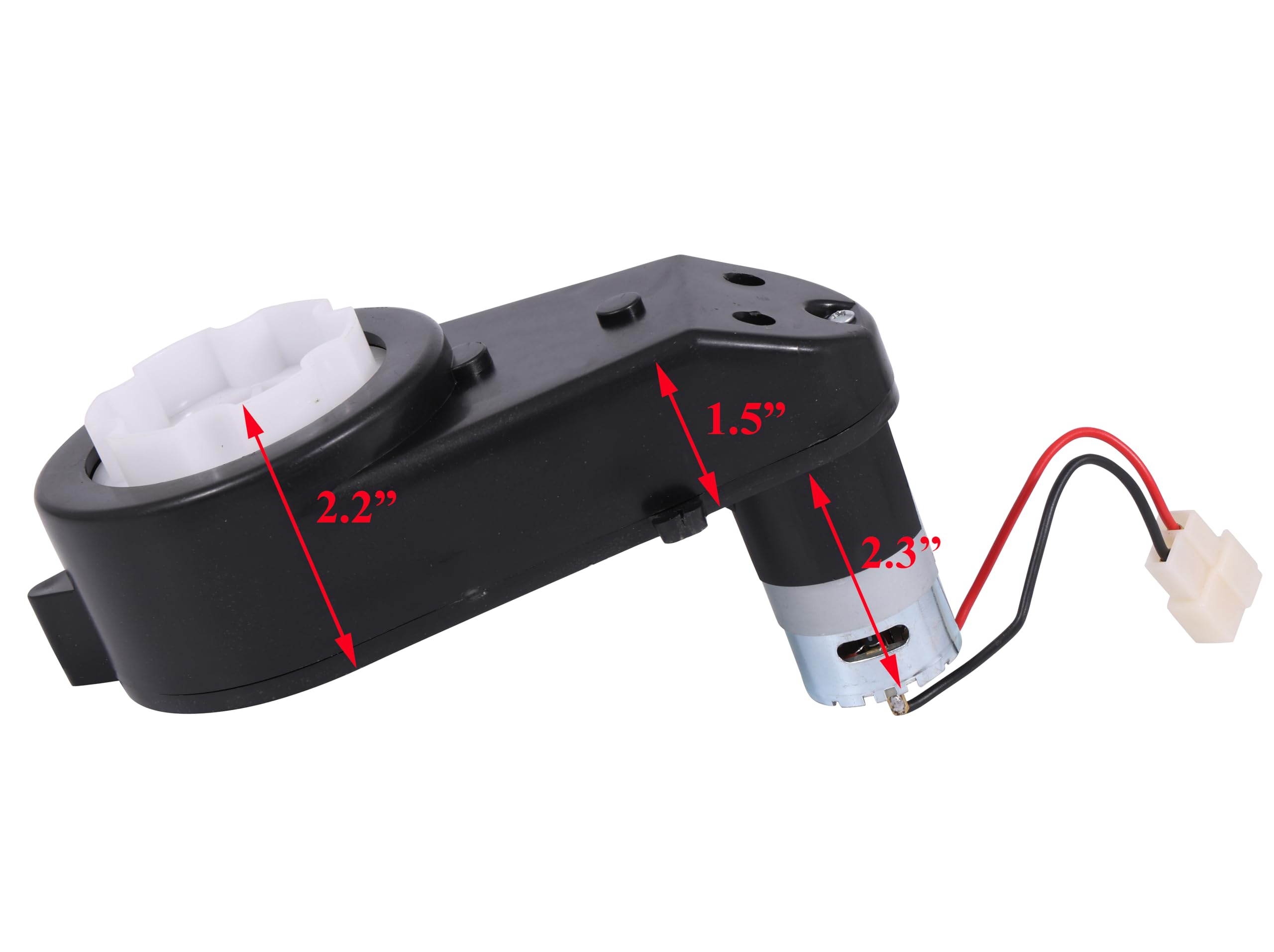 KOTLXFZ Kids Ride On Car Gearbox 550 12V Motor 40000RPM High Speed RS550 Engine for Electric Motorcycles and Ride On Toys - View 7 of 9