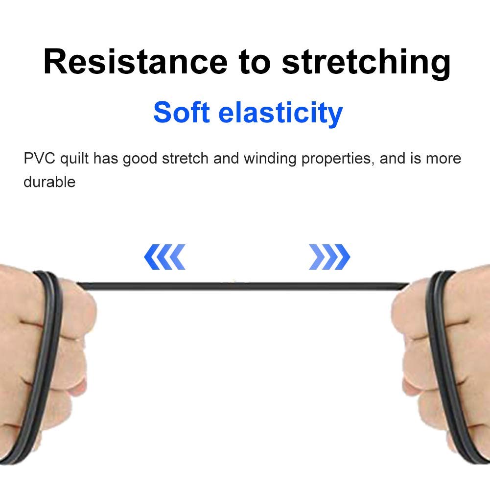 Yeung Qee 2RCA Male to 2RCA Male Stereo Audio Cable,Dual Shielded Gold-Plated RCA Stereo Cable,Suitable for Home Theater, Amplifier, HDTV, Game - View 5 of 7