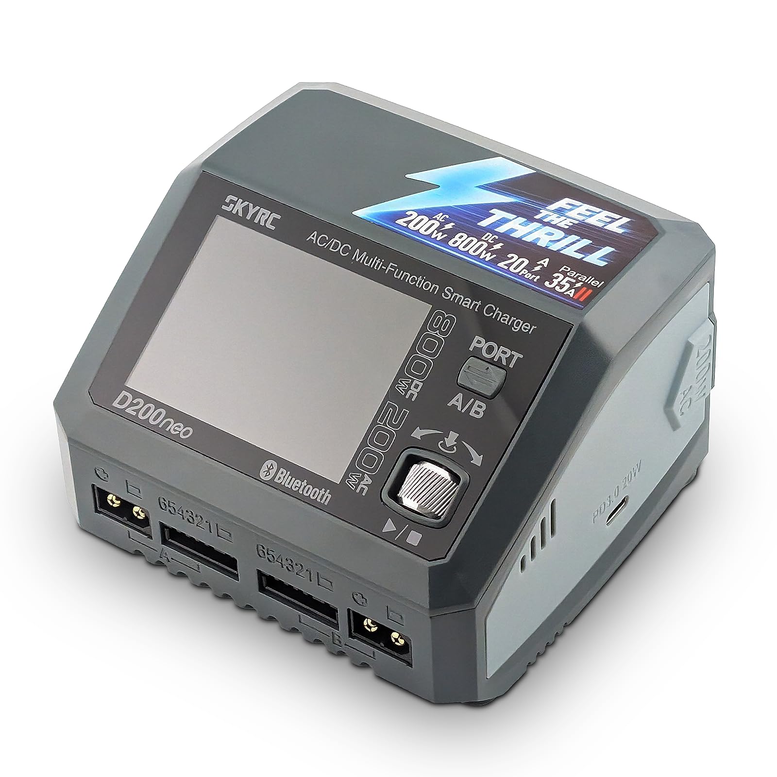 SKYRC SKYRC D200neo Dual AC DC Smart Charger 6S 20A 200W 800W Multi Function Fast Charging Solution