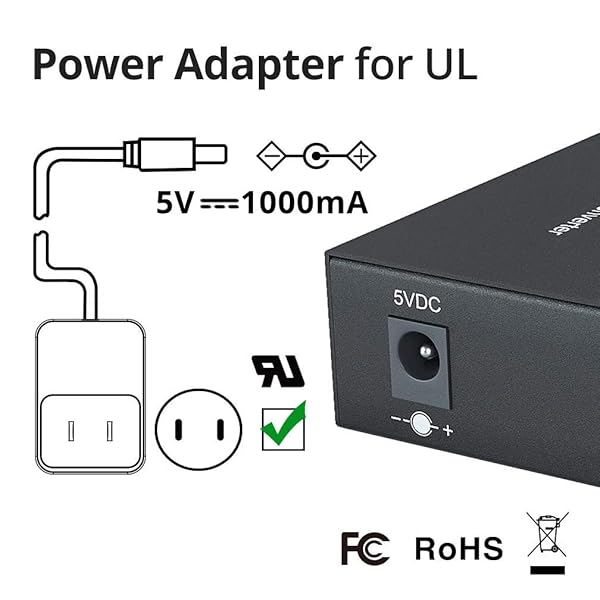 ipolex ipolex 10G SFP+ to SFP+ Fiber Media Converter Pack of 2 with LR Module and 10GBase-T Copper Module for 10km Transmission - View 7 of 8