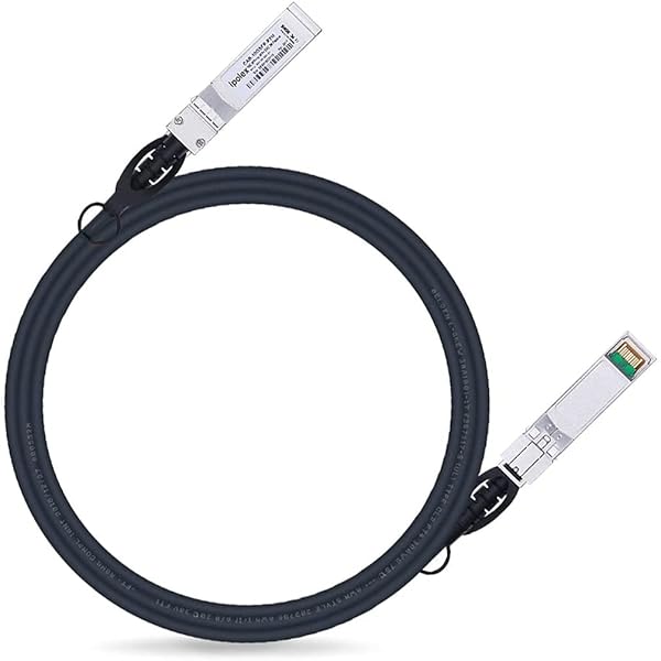 ipolex iPolex 10G SFP+ Twinax Cable 2.5m Direct Attach Copper DAC for Cisco Meraki Ubiquiti Mikrotik Intel Fortinet Netgear D-Link TP-Link
