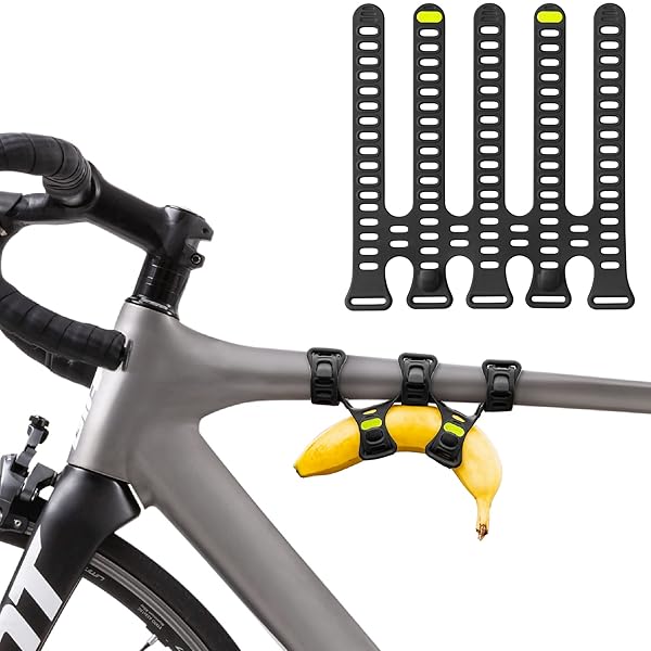 Adjustable BONE Bike Strap Plus: Scratch-Free Silicone Mount for Water Bottles & Speakers - Quick Setup Cycling Accessory