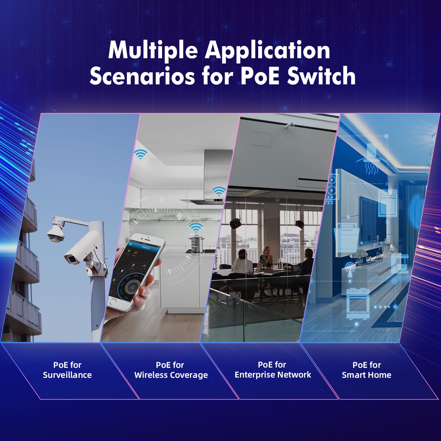 MokerLink MokerLink Gigabit PoE Injector 802.3af 15.4W 10/100/1000Mbps Ethernet Plug and Play Non-PoE to PoE Adapter Distance Up to 100 Meters - View 7 of 8