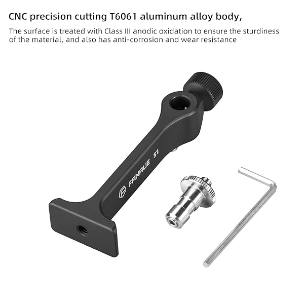 FANAUE Premium Binocular Tripod Adapter - 1/4 Inch Aluminum Mount for Steady Viewing - View 7 of 11