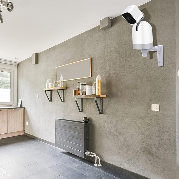 OYOCAM OYOCAM Wall Mount Compatible with WYZE Cam Pan V3/V2 Blink Mini Pan-Tilt Cam, Adjustable Security Wall Mount Bracket 180 Degree Rotation Ceiling Mounting Wall Mounting Kit - View 3 of 8