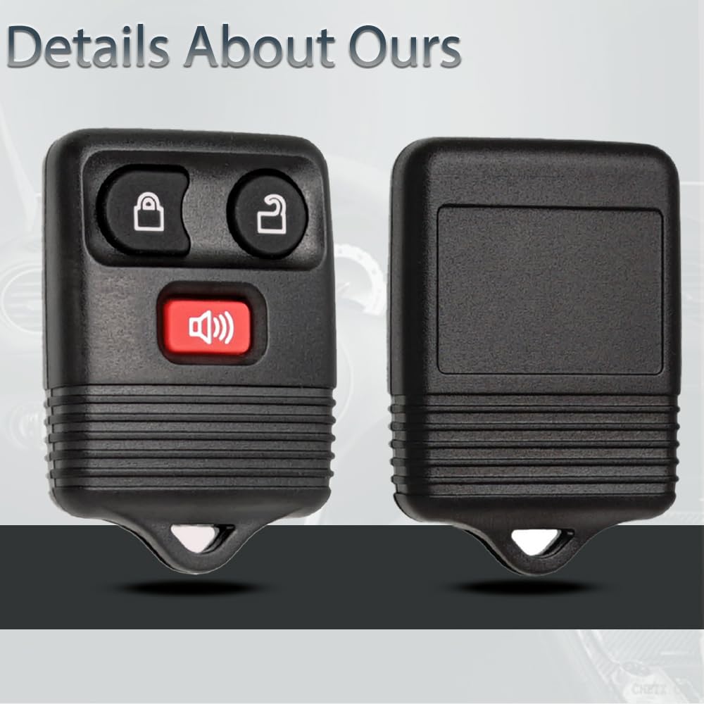 SUPALAND Key Fob Keyless Entry Fits for Ford F150 F250 F350 Explorer Expedition 1998-2016 Ranger Escape Edge E150 Freestar Lincoln Navigator Mazda 3 - View 6 of 6