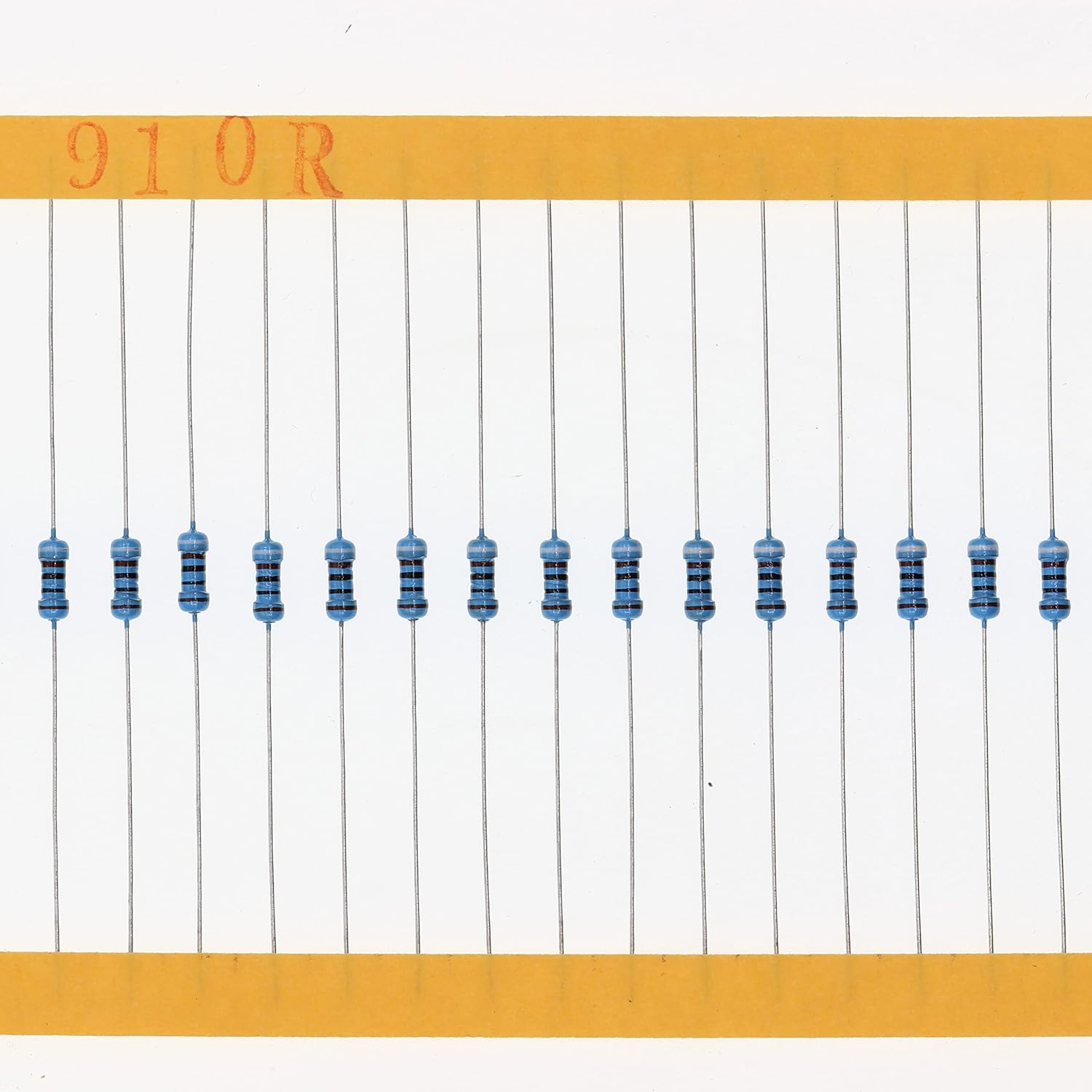 HUABAN HUABAN 100 Pieces 0.5 Watts 1/2W 180K Ohm 1 Percent Metal Film Resistor for Reliable Circuit Performance - View 8 of 9