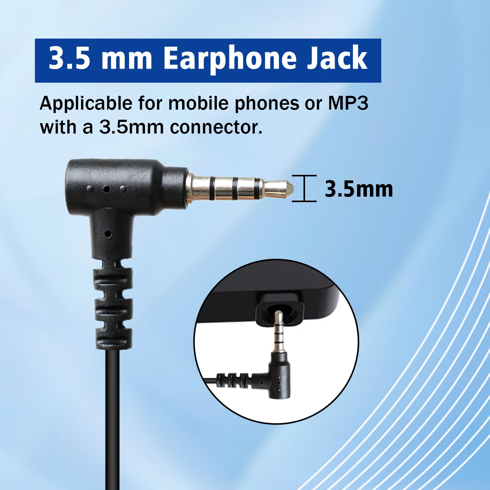 Pdflie Pdflie V6 V4 Referee Communication Headset Wired 3.5mm Jack for Football Soccer Hockey Volleyball Handball Coach Intercom Earpiece - View 3 of 6