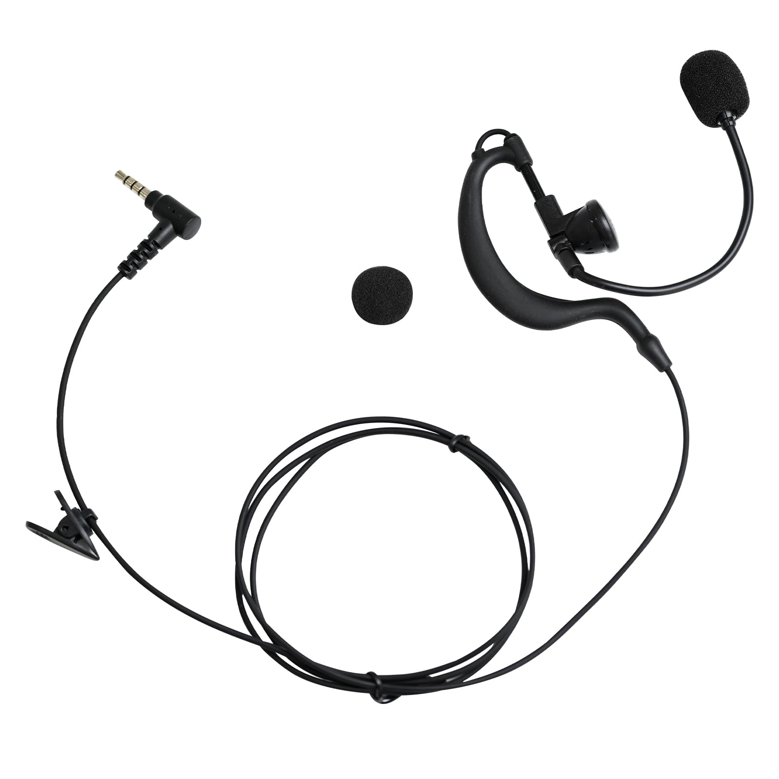 Pdflie Pdflie V6 V4 Referee Communication Headset Wired 3.5mm Jack for Football Soccer Hockey Volleyball Handball Coach Intercom Earpiece