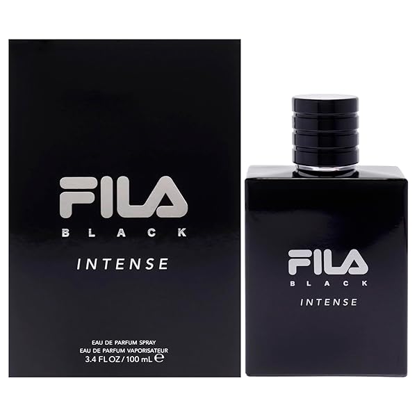 Fila Fila Black Intense for Men - 3.4 oz EDT Spray | Bold Fragrance for Him