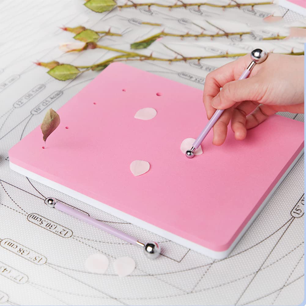 KALAIEN KALAIEN Fondant Shaping Foam Double-Sided Cake Mat Sugar Craft Tool for Easy Decorating - View 3 of 8