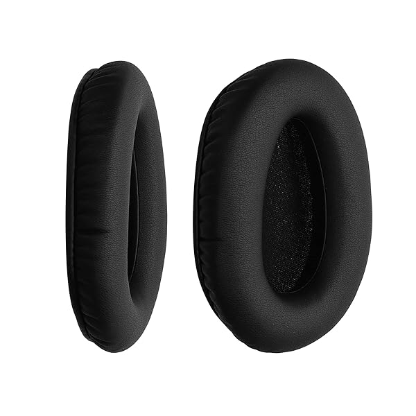 kwmobile KWMobile Ear Pads for Sony WH-CH700N - 2X Black Matte Replacement Earpads for Ultimate Comfort - View 10 of 10