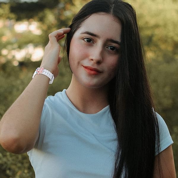 REALSIGN Stylish Stretchy Beaded Watch Bands for Apple Watch: Cute Charms & Accessories for All Series - View 9 of 9