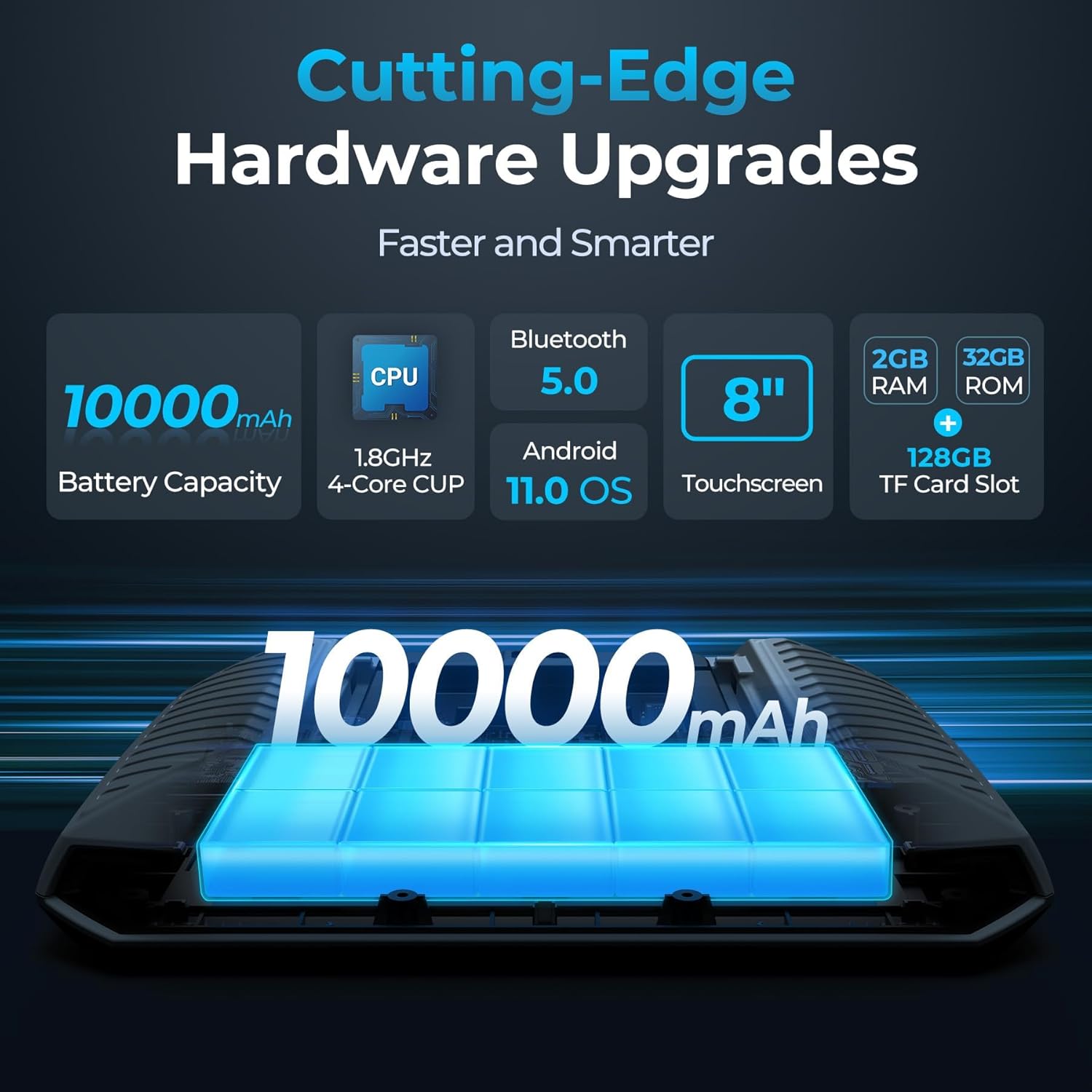 TOPDON TOPDON ArtiDiag900 Lite Bidirectional Scan Tool Full System Automotive Diagnostic Scanner Wireless OBD2 for All Vehicles - View 4 of 8