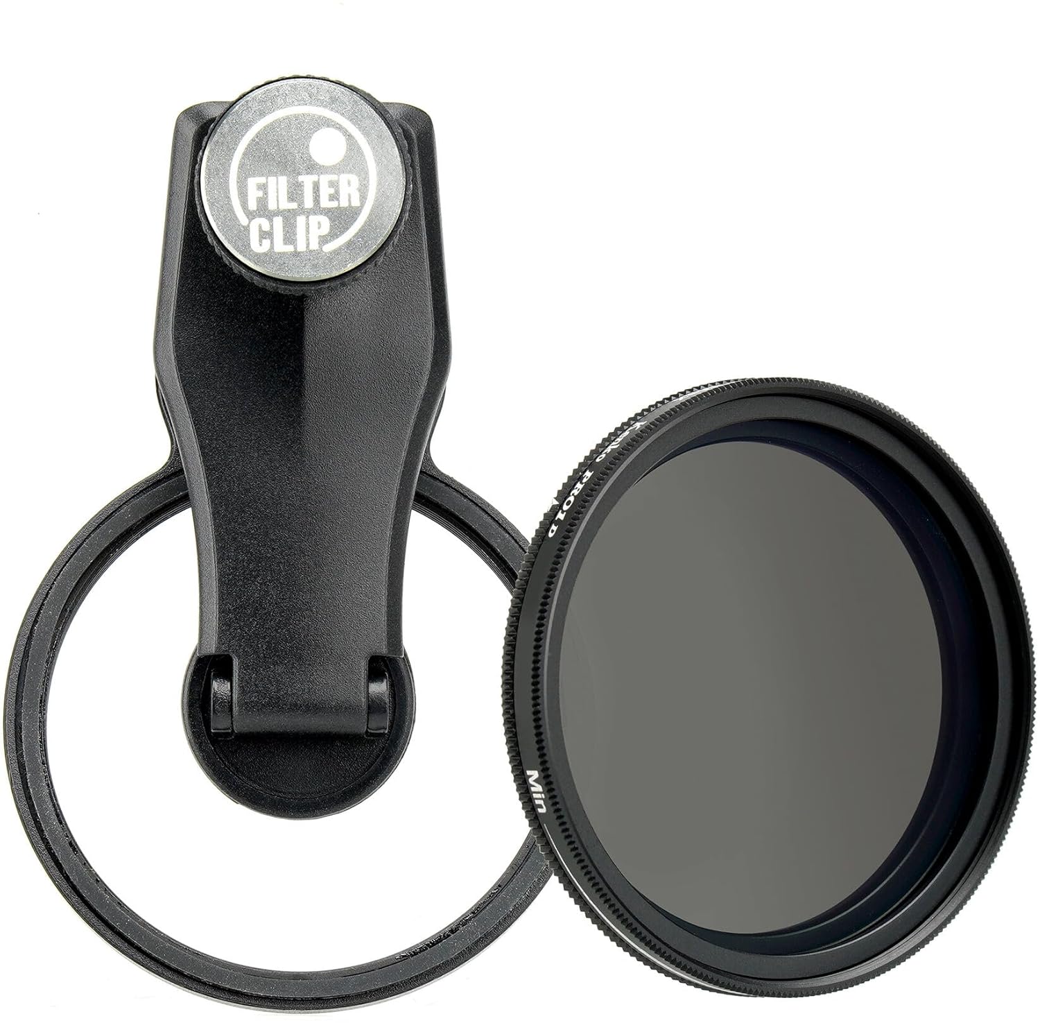 EXAPRO EXAPRO Smartphone Lens Filter Clip Variable ND Initial Set 49mm Compatible with iPhone Android for Enhanced Photography