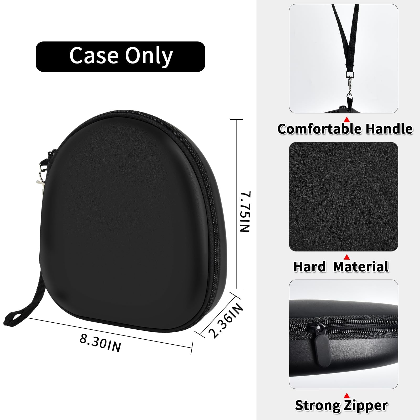Headphone Case for Sony WH-CH720N WH-CH520 WH-1000XM4 for Soundcore Q20i Q20 Q30 for JBL Tune 720BT 510BT Noise Canceling Headphones, Wireless - View 4 of 7
