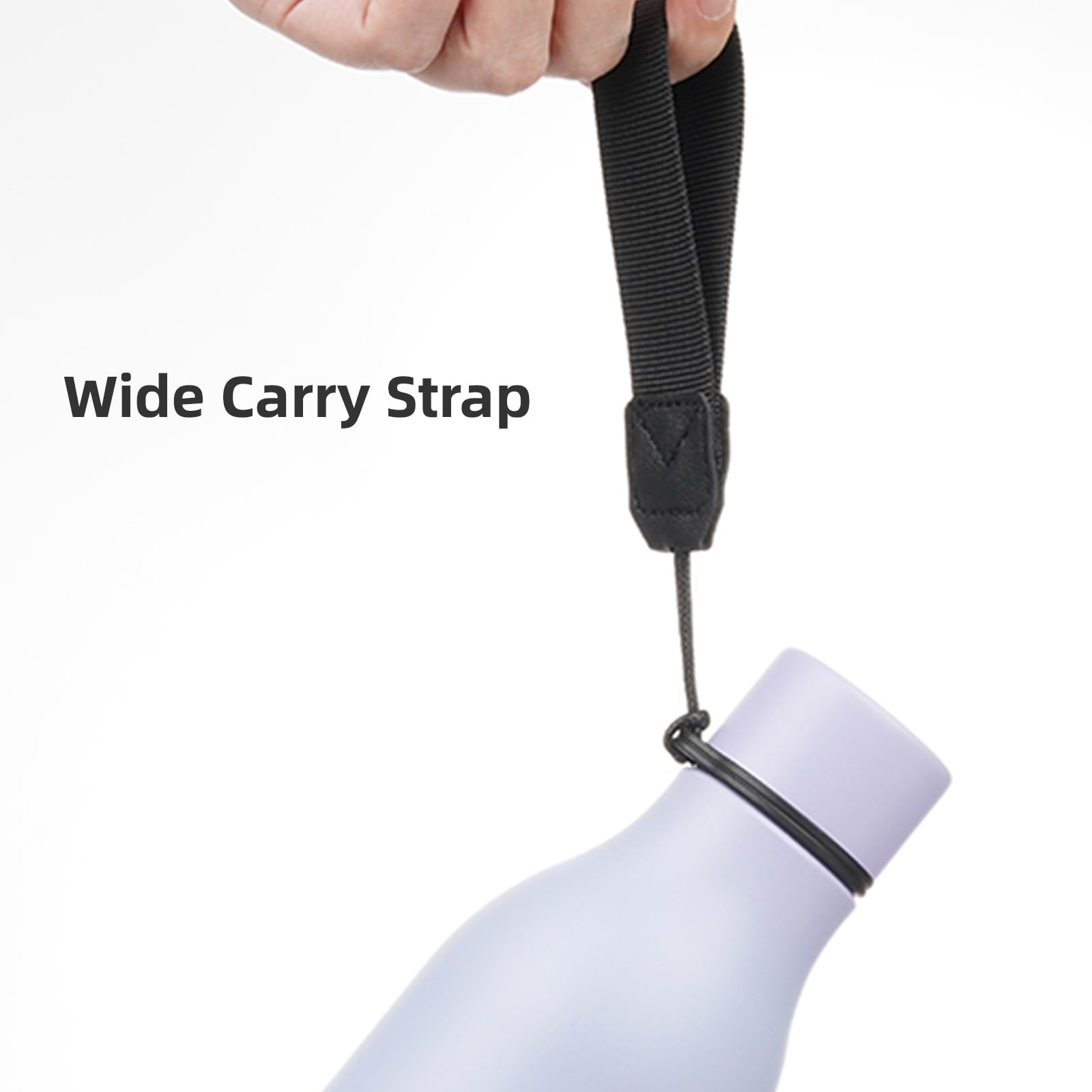 Konokyo Konokyo Insulated Water Bottle 18 oz Double Wall Stainless Steel Vacuum Flask with Strap for Hot and Cold Drinks - View 4 of 7