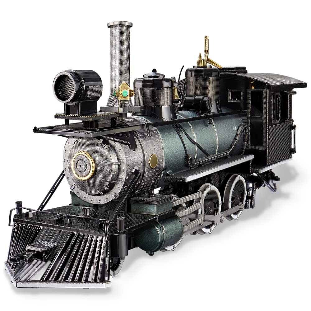 Piececool Piececool 3D Puzzle Mogul Steam Engine Metal Model Building Kit for Adults Perfect for DIY Crafts Birthday and Christmas Gifts
