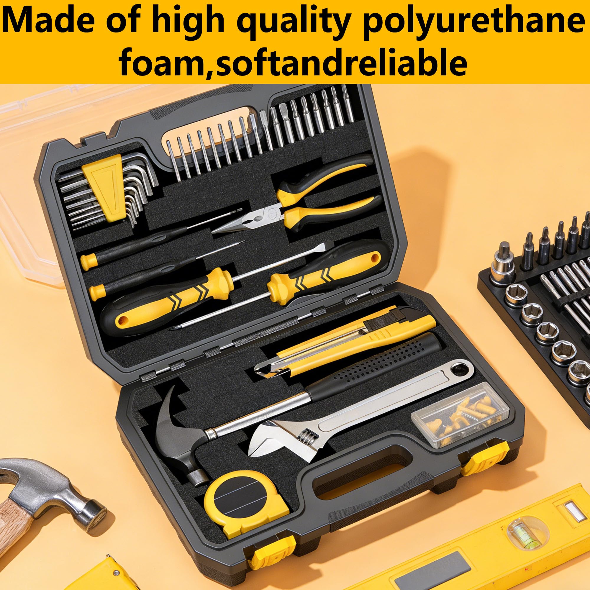 DECOHS DECOHS 4 Pcs Pick and Pluck Foam Insert 16x12x2 Inch Ideal for Board Game Box Cases and Storage Drawers - View 6 of 6