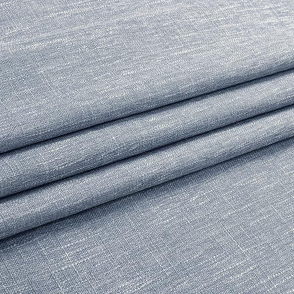 Vision Home Vision Home Chambray Blue Pinch Pleated Full Blackout Curtains Room Darkening Thermal Insulated Drapes 2 Panel 40Wx108L for Living Room Bedroom - View 10 of 10