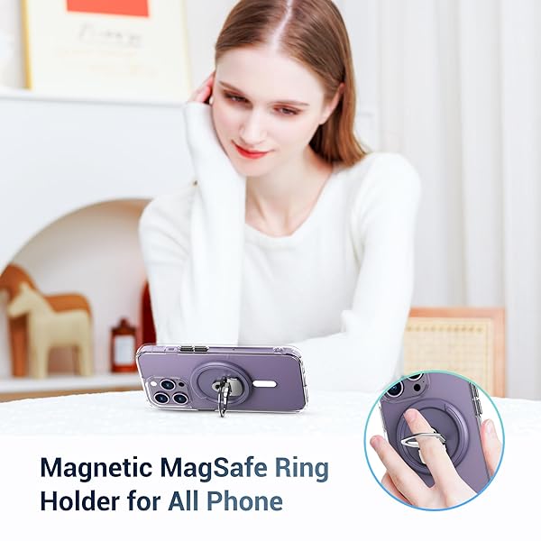 PROfezzion PROfezzion Continuity Camera Mount: Magnetic Phone Holder for MacBook & iPhone 16/15/14/13/12 - Perfect for iOS 16 & macOS Ventura - View 4 of 11