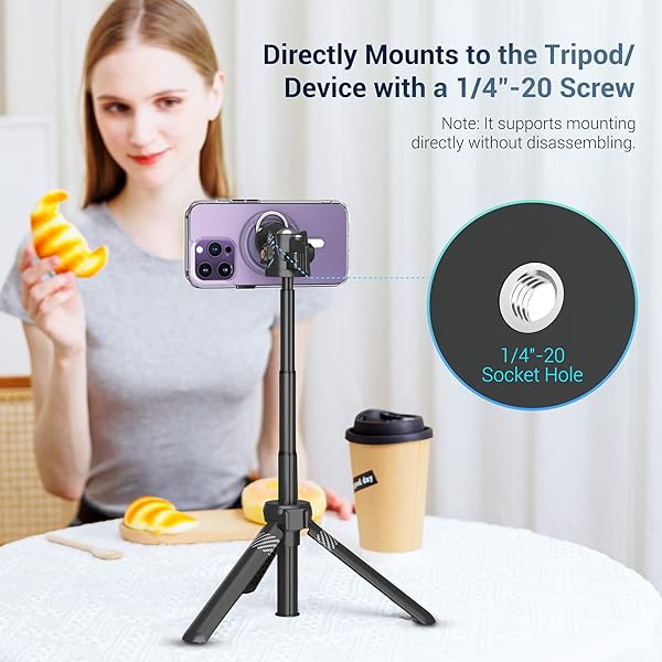 PROfezzion PROfezzion Continuity Camera Mount: Magnetic Phone Holder for MacBook & iPhone 16/15/14/13/12 - Perfect for iOS 16 & macOS Ventura - View 5 of 11