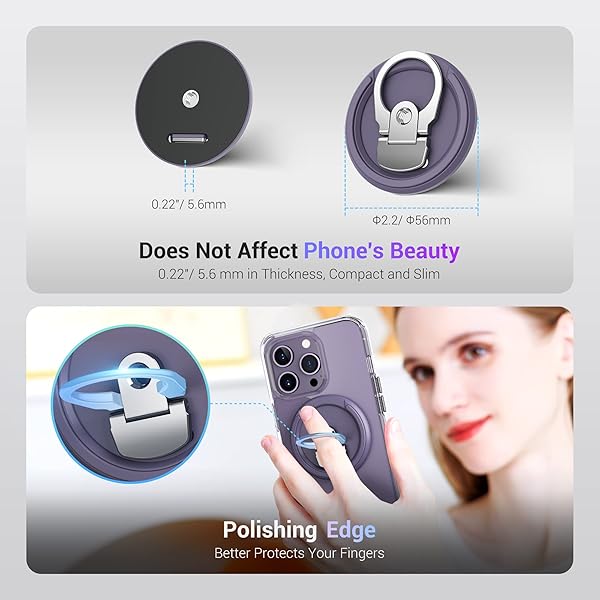 PROfezzion PROfezzion Continuity Camera Mount: Magnetic Phone Holder for MacBook & iPhone 16/15/14/13/12 - Perfect for iOS 16 & macOS Ventura - View 8 of 11