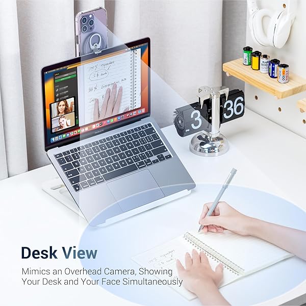PROfezzion PROfezzion Continuity Camera Mount: Magnetic Phone Holder for MacBook & iPhone 16/15/14/13/12 - Perfect for iOS 16 & macOS Ventura - View 10 of 11