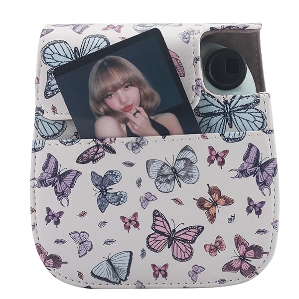 Frankmate Frankmate Protective Case for Fujifilm Instax Mini 12 11 9 8 Camera with Accessory Pocket and Adjustable Strap - View 4 of 8