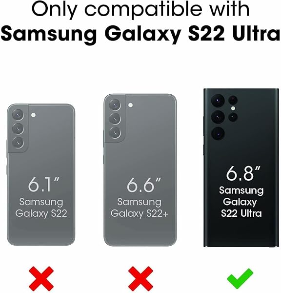 OtterBox OtterBox Defender Series Case for Samsung Galaxy S22 Ultra with Holster Clip and Microbial Defense in Fort Blue Non-Retail Packaging - View 4 of 10