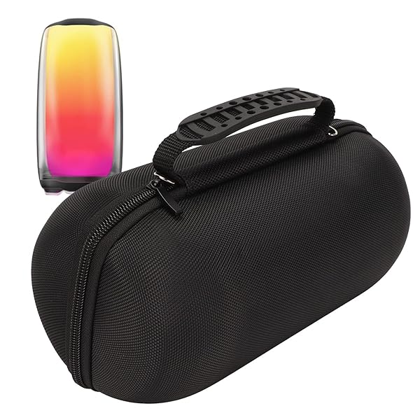 Goshyda Bluetooth Speaker Hard Travel Case Portable Carrying Case with Strap for Pulse 5 Pulse 4 Pulse 3 - View 10 of 11