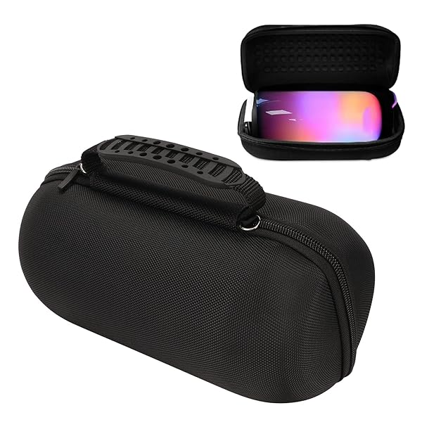 Goshyda Bluetooth Speaker Hard Travel Case Portable Carrying Case with Strap for Pulse 5 Pulse 4 Pulse 3 - View 2 of 11